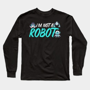 robot, robotics, robotscience, robot battle design Long Sleeve T-Shirt